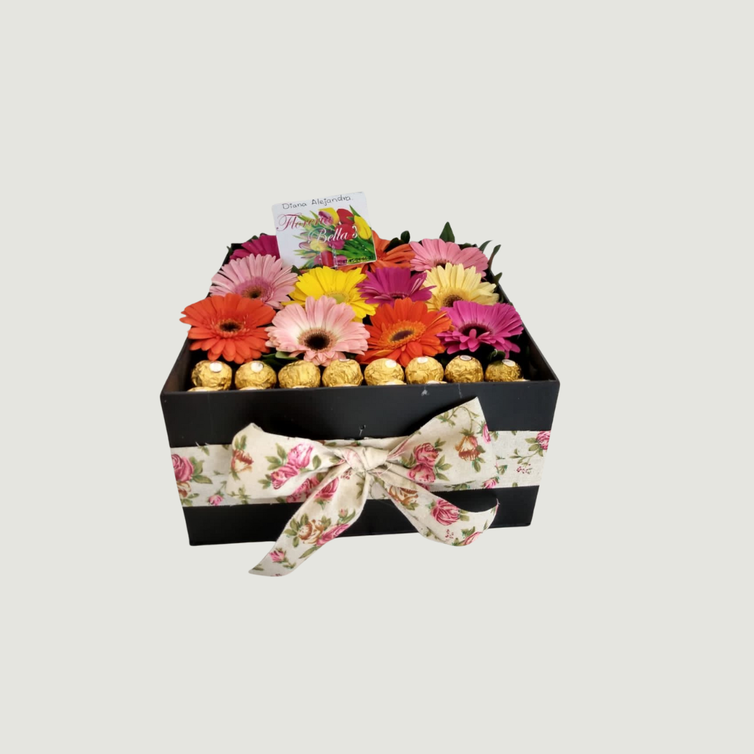 Caja Gerberas